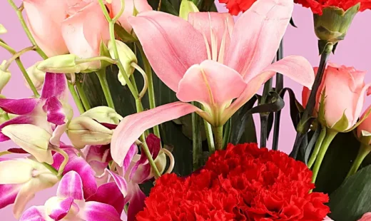 Beautiful Mixed Flower Vase